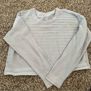 Lululemon Cropped Sweater